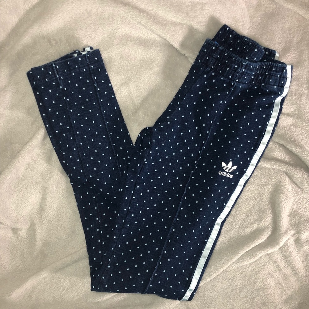 adidas Originals Supergirl Polka Dot Track Pants - Picture 7 of 8